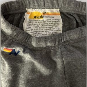 Aviator Nation Women’s Xs sweatpants smiley face